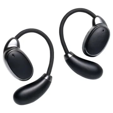 Hate in ear earphones? No worries! These new true wireless bluetooth 5.3 open ear (OWS) headphones are perfect for you - they’re sweat resistant, light weight and provide 8hrs of listening time.