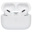 True wireless earbuds with the latest in active noise cancelling circuitry for immersive sound in noisy environments. Pull them out of the case and they automatically connect to your phone for instant listening for up to 4 hours.