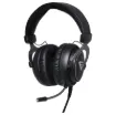 This USB/3.5mm dual jack gaming headset is ideal for users who love playing video games and want good sound, comfort for the long hours playing and the ability to talk through a microphone.