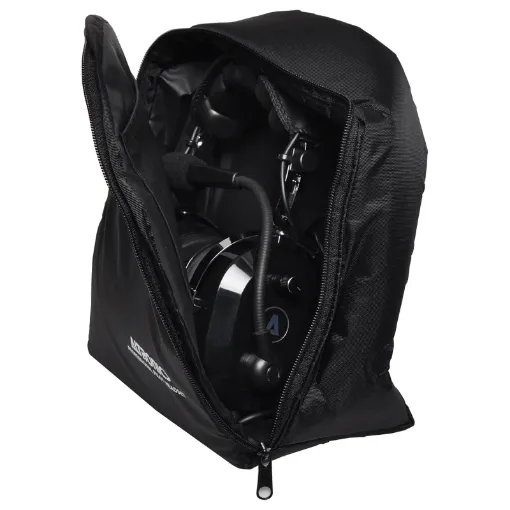 Padded carry case with zipper. (Pictured headset not included.)
Extend the life of your Altronics Headset for years to come!