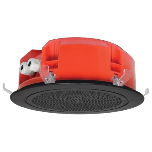 CF2143 is a ceiling mount speaker certified to the AS ISO7240.24 standard for fire &amp evacuation announcements in buildings.
