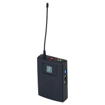 Wireless lavalier beltpack 700 channel transmitter ideal for use with the Redback® 700 channel receiver unit (C8890D).