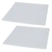 High quality pair of magnetic grills to suit "edge to edge" speakers. Ideal for when a white grill doesn't suit the surrounding decor. They are available in black or white.