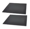High quality pair of magnetic grills to suit "edge to edge" speakers. Ideal for when a white grill doesn't suit the surrounding decor. They are available in black or white.