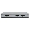 This handy USB card reader allows data exchange directly from memory card to memory card with super speeds of 5Gbits and supports all popular Windows, Mac and Linux systems. 