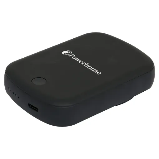 This wireless charging battery bank allows you to charge your phone wirelessly and more conveniently as you simply place your Qi - enabled smartphone on the powerbank. 