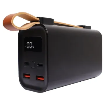 This 30,000mAh battery bank offers high output Power Delivery (PD) allowing users the ablity to charge a range of devices. It features an aluminium casing with power capacity LCD readout. Dual USB type A outputs as well as dual USB C PD outputs.