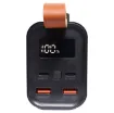 This 30,000mAh battery bank offers high output Power Delivery (PD) allowing users the ablity to charge a range of devices. It features an aluminium casing with power capacity LCD readout. Dual USB type A outputs as well as dual USB C PD outputs.
