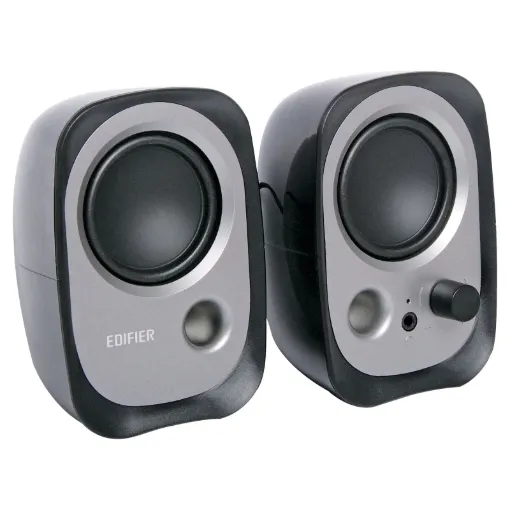 These USB powered desktop speakers offer excellent performance from a compact package. 3.5mm headphone output, plus 3.5mm aux input for connecting to external playback devices. Size: 81W x 118H x 70Dmm.