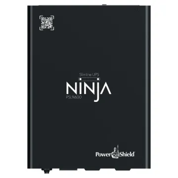 Designed for Australian conditions the Ninja Slimline UPS features Lithium Iron-Phosphate (LiFePO4) battery technology to allow the UPS to operate continuously at up to 40 degrees celcius without reduction in battery life. At 42mm in height, the Ninja Slimline is the perfect UPS for compact spaces.