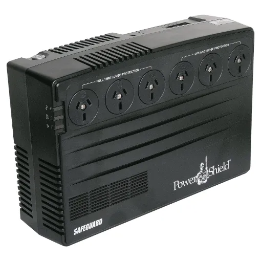 The Office model is perfect for a home/office solution. It includes three battery backup and surge protected Australian sockets, three dedicated Australian outlets with surge protection and RJ45 phone line surge protection. Provides modified sinew