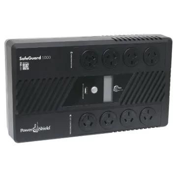 The Powershield SafeGuard 1000VA Uninterruptible Power Supply (UPS) is designed for a home/office solution.