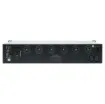 This UPS 800VA Defender Rack Mount expands the successful Defender Range by building the popular features into a Rack Mount
UPS. At 230mm deep, this is the perfect UPS for shallow, wall mounted Comms cabinets.
This versatile UPS uses Automatic Voltage Regulation (AVR) to minimise the effects of fluctuations in input voltage, protecting
your valu