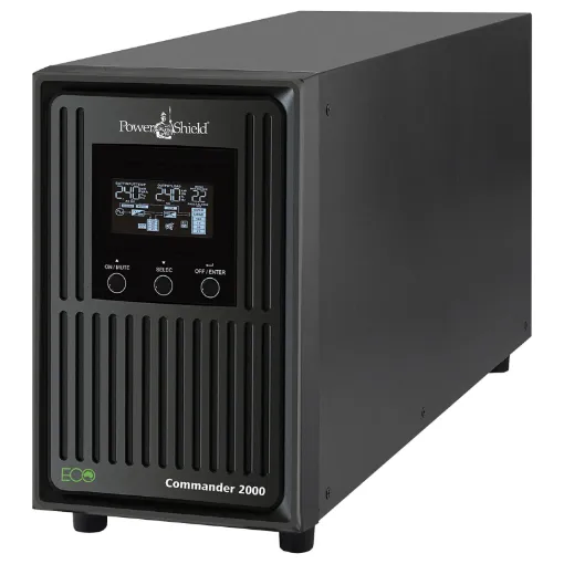 D 0885A 2000VA The Commander series provide mains like pure sine wave for powering devices with less heat generation and high efficiency. Perfect for servers, motor driven equipment and sensitive equipment requiring a perfect sinewave to operate cor