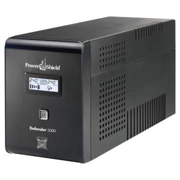 The Powershield Defender AVR 2000VA Uninterruptible Power Supply (UPS) is designed to support multiple computers and peripherals, networked PC's and point of sale systems.