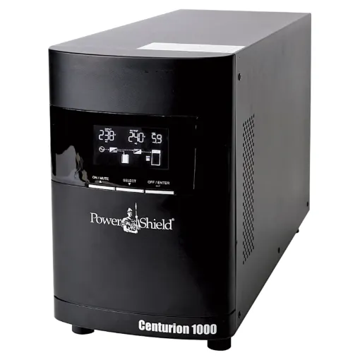 D 0892 True Online Double Conversion 1000VA For critical loads the Centurion offers the best protection against all potential power disruptions and anomalies. This UPS takes the mains power in AC, converts it to DC and then converts the DC back to