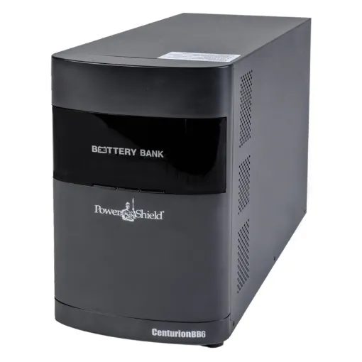 Add run time to your PowerShield Centurion UPS system with the PSCEBB6. Extends the standard run time at 50% load from 26 minutes to 104 minutes.