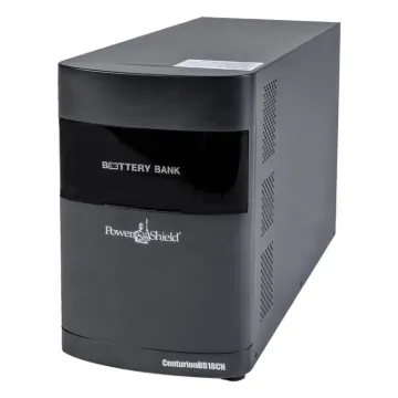 Add run time to your PowerShield Centurion UPS system with the PSCEBB18CH. Extends the standard run time for PSCE2000 at 50% load from 26 minutes to 220 minutes.