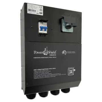 The PSMBSW10K is used as an external maintenance bypass switch module to provide uninterrupted power to the connected loads during UPS scheduled maintenance, battery replacement and or UPS replacement. It is suited for use with the 6kVA or 10kVA UPS.