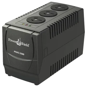 The PowerShield VoltGuard AVR automatically maintains a constant voltage level to protect sensitive electronics from brownouts and over voltages.