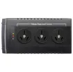 The PowerShield VoltGuard AVR automatically maintains a constant voltage level to protect sensitive electronics from brownouts and over voltages.