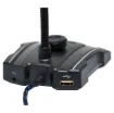 This omnidirectional microphone provides quality audio for gaming streams, YouTube recording and video calls. It features an adjustable gooseneck in a paging console style desktop case.