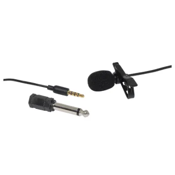 The Maono AU-100 lapel/lavalier presenters microphone offers excellent audio quality for recording YouTube videos or live demonstrations where a handheld microphone would be inconvenient.