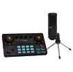 The Caster Lite package is a podcast production studio designed to work with smartphones, tablets and computers. It is plug-and-play on iOS, Android, Windows and MacOS with no additional drivers required.