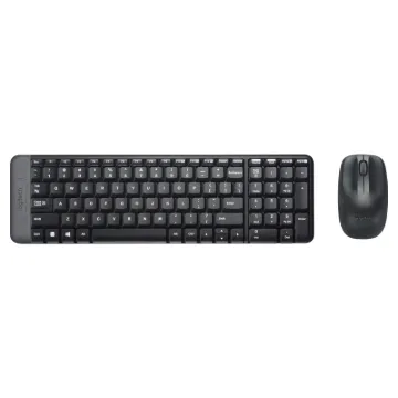 The Logitech MK220 wireless compact keyboard and mouse includes a smaller number pad and ambidextrous mouse with smooth tracking and scrolling for easy navigation.