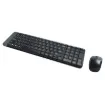 The Logitech MK220 wireless compact keyboard and mouse includes a smaller number pad and ambidextrous mouse with smooth tracking and scrolling for easy navigation.