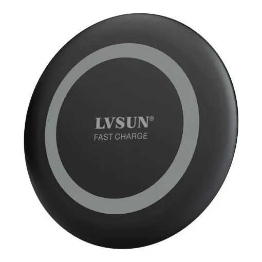 This ultra-slim desk mount 10W wireless charging pad offers convenient device charging for your workspace. It fits into a 60mm diameter desk hole and provides cable free charging for your phone while you work. Includes power adaptor and USB cable - nothing more to buy!