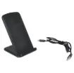 This 15W wireless phone charger stand is ideal for home or office.