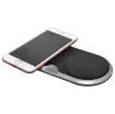 Say goodbye to charging cables! Got two phones with wireless charging. This handy USB charging pad will charge both devices at once.