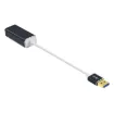 Converts a USB3.0 port into an RJ45 ethernet port for network connection.