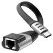 This USB 3.0 Type-C to RJ45 Gigabit Ethernet adapter allows you to connect a desktop computer to a wireless network and access high-speed Internet connection.