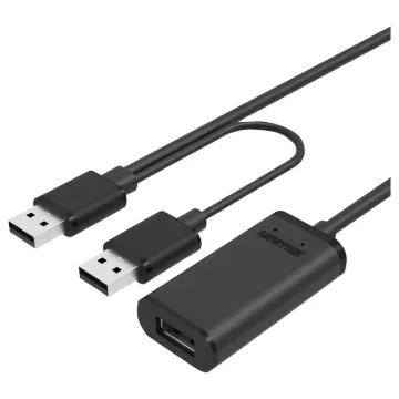 This USB 2.0 Active Extension Cable 20m will allow you to extend your USB cables beyond the 5m limitation of pre-made leads.