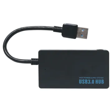 This hub features 4 x USB 3.0 Type "A" ports so you can instantly connect up to 4 USB peripherals.