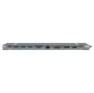 A handy USB C type laptop docking station hub with all the connections you need for working from home.  A must have for anyone using their work laptop with a monitor at home or for families with a single desk for multiple laptops.