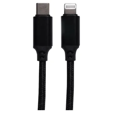 This cable allows you to connect Lightning equipped devices to USB C ports for charging, data transfer etc. Length: 2m