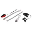 A complete PoE cabling tester with cable tracer receiver, cable length testing,