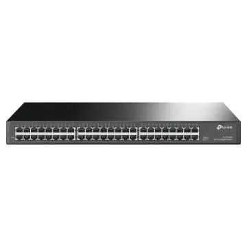 This high speed TP-Link 10/100/1000Mbps ethernet switch allows multiple computers to be connected together. Further computers may be added by daisy-chaining more switches together. Plugpack included. Rack mountable.