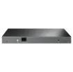 This JetStream 28-Port Gigabit managed switch has 24 ports supporting 802.3at/af-compliant PoE+.  Designed to use a single Ethernet cable for both data and power transmission, it offers flexible deployment for PoE-supported devices such as wireless access points, IP cameras, and IP phones, lowering infrastructure costs for small businesses.