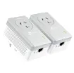 HomePlug AV standard compliant, high-speed data transfer rate of up to 500Mbps, ideal for HD video streaming and online gaming
Integrated power socket to allow additional devices access to power
Mains Filter for better powerline communication performance