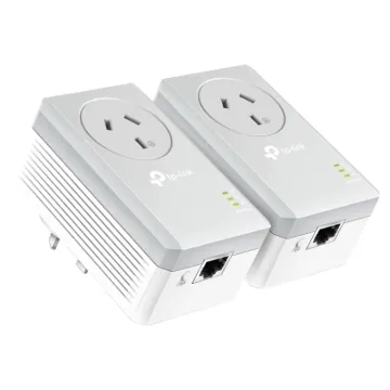 HomePlug AV standard compliant, high-speed data transfer rate of up to 500Mbps, ideal for HD video streaming and online gaming
Integrated power socket to allow additional devices access to power
Mains Filter for better powerline communication performance
