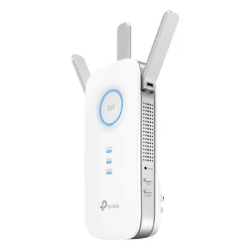 This easy to use plug in high power dual band AC (2.4GHz/5.8GHz) wireless extender is ideal for situations requiring increased bandwidth or distance. It operates as a relay station between your existing wireless AP or router & your Wi-Fi equipped device. It repeats the data signal, extending coverage to unreachable or difficult to wire areas. An in