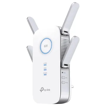 Easy to use plug in high power dual band AC (2.4GHz/5.8GHz) wireless extenders for situations requiring increased bandwidth or distance. Operates as a relay station between your existing wireless AP or router & your Wi-Fi equipped device.