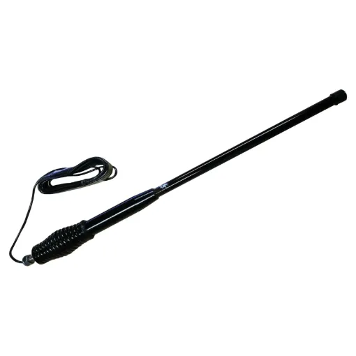 A compact bullbar mount antenna with spring base providing up to 6dBi gain for your Cel-Fi 4G system. Overall length: 68cm.  4m SMA connection cable.
