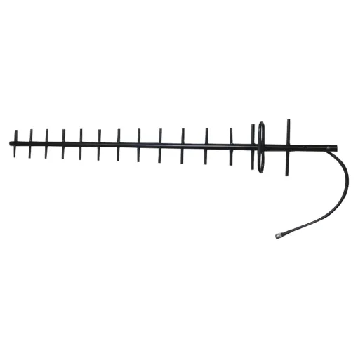 A 14dBi 698-960MHz directional 4G antenna. For voice and data applications where high gain antennas are required. Fully welded & powder coated design for added outdoor durability. Overall length: 1.3m.  10m N Type connection cable.  5 year warranty.