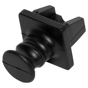 This rubber &quotpush-in&quot plug simply fits into an RJ45 socket to keep dust out. Ideal for patch panels, wallplates, hubs, etc.