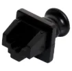 This rubber &quotpush-in&quot plug simply fits into an RJ45 socket to keep dust out. Ideal for patch panels, wallplates, hubs, etc.